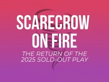Scarecrow on Fire show poster