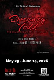 SWEENEY TODD • THE DEMON BARBER OF FLEET STREET show poster