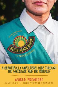 Begin Again Badge show poster
