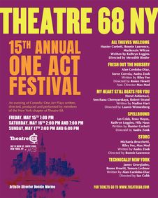 15th Annual One Act Festival  show poster
