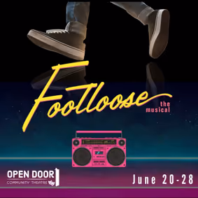 Footloose: The Musical show poster
