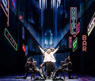 MJ the Musical show poster