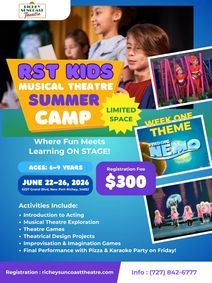 Finding Nemo Summer Camps (6-9)