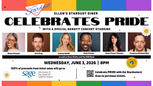 Ellen’s Stardust Diner Celebrates Pride show poster