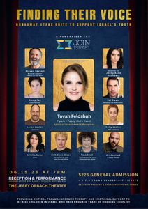 Finding Their Voice: Broadway Stars Unite to Support Israel's Youth