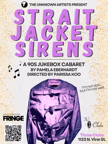 STRAITJACKET SIRENS show poster