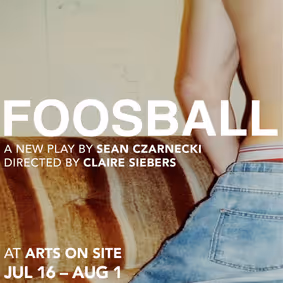 Foosball show poster