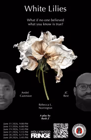 White Lilies show poster