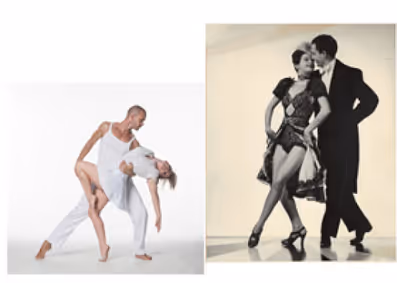 Los Angeles Choreographers & Dancers presents Cinematic Dance Theater From Louise Reichlin & Dancers, Tap Dance Widows Club, an acclaimed combination of video, movement and storytelling. and two parts of Rodeo show poster