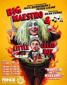 Big Maestro & Little Cello Boy show poster