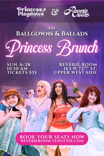 The Ballgowns and Ballads Princess Brunch