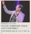 Glazer Hall Summer Jazz Series Presents Yvette Norwood-Tiger  in Miami Metro