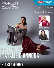 Stars Are Born: Gaga, Barbra, Judy & Me show poster