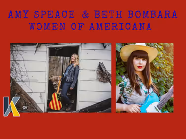 AMY SPEACE & BETH BOMBARA: WOMEN OF AMERICANA show poster