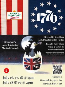 1776 The Musical show poster