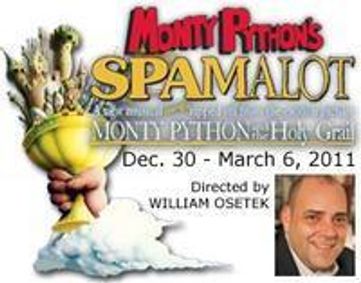 Monty Python's Spamalot show poster
