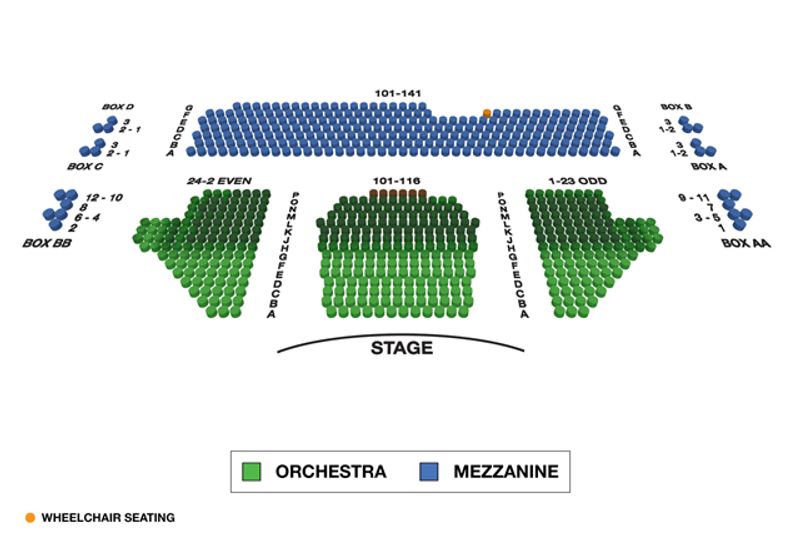 Todd Haimes Theatre (Broadway) Seating Chart