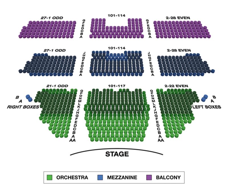 Longacre Theatre (Broadway) Seating Chart