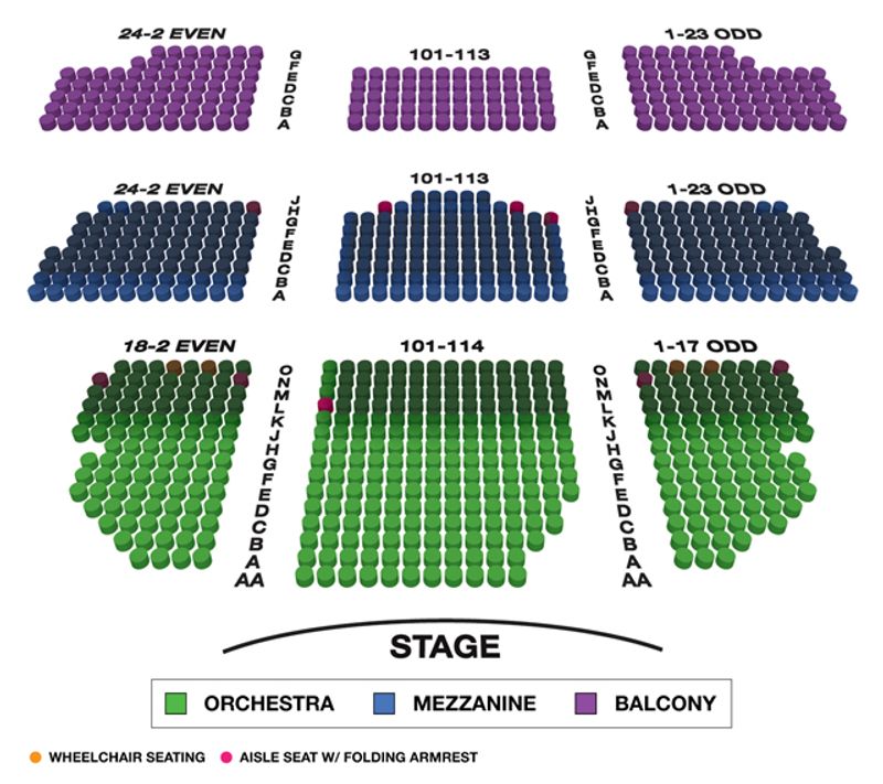 Lyceum Theatre (Broadway) Seating Chart