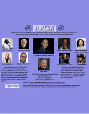 AACM New York City Chapter, Inc. 60th Anniversary Celebration is celebrating the Legacy of Co-Founder Dr. Muhal Richard Abrams StageMag