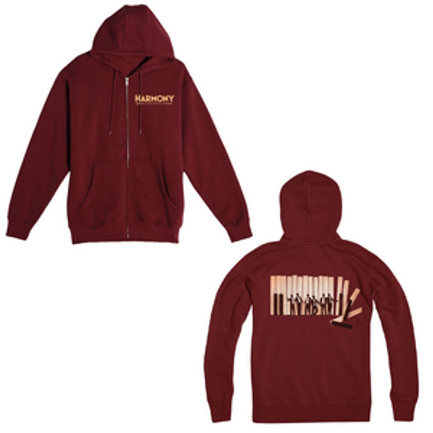 Harmony Piano Key Hoodie image