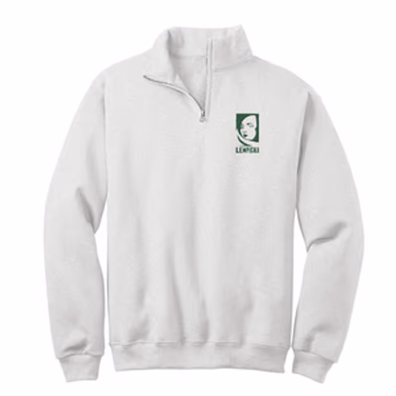 Lempicka Unisex Logo Zip Pullover image