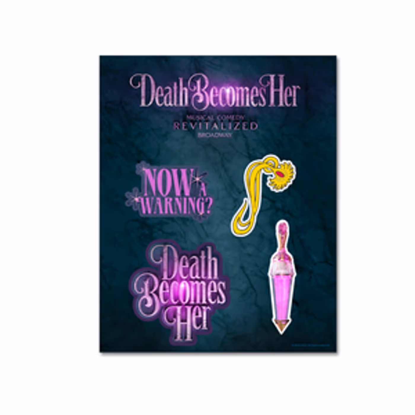 Death Becomes Her Logo Magnet image