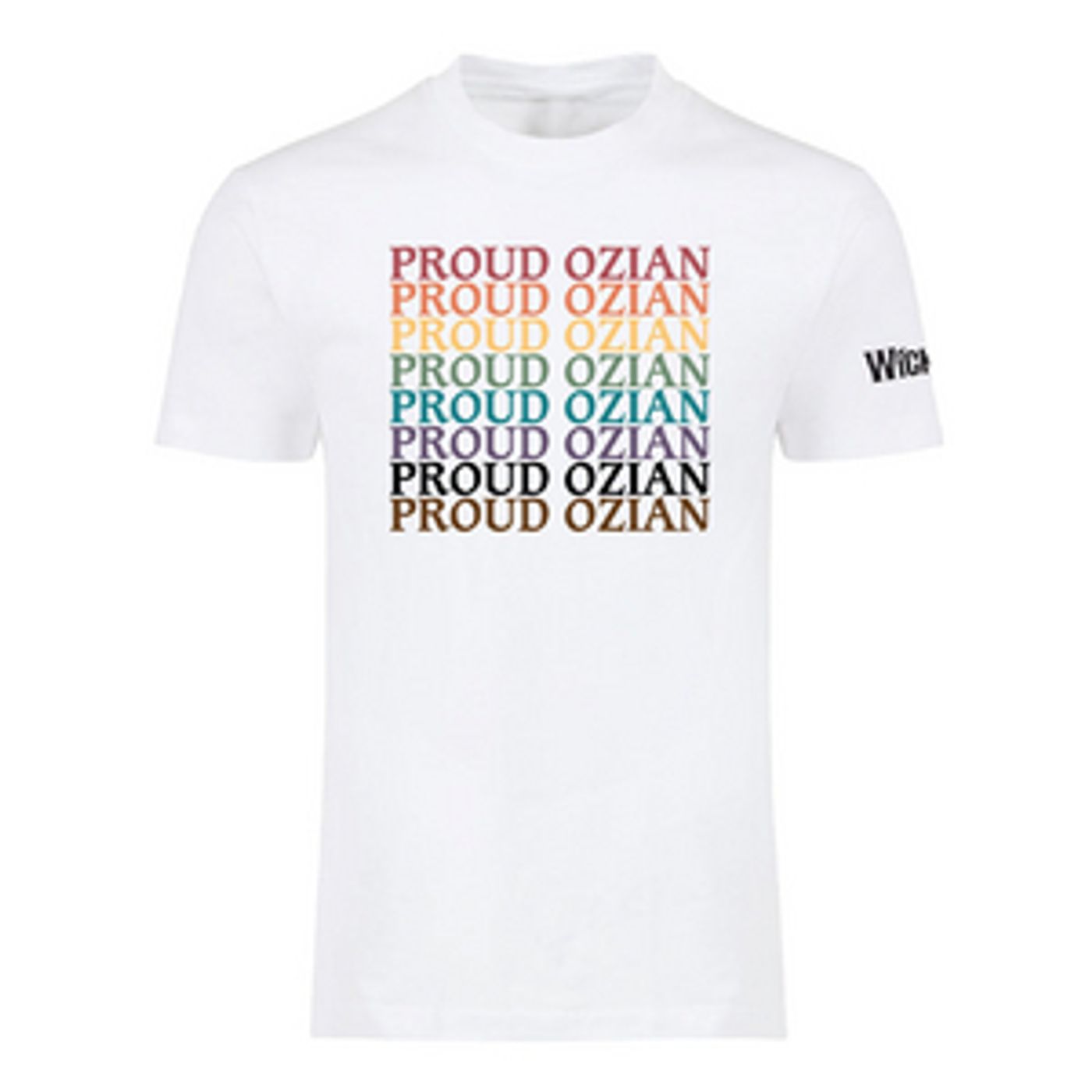 Wicked x Gay Pride Apparel Unisex Proud Ozian Tee image