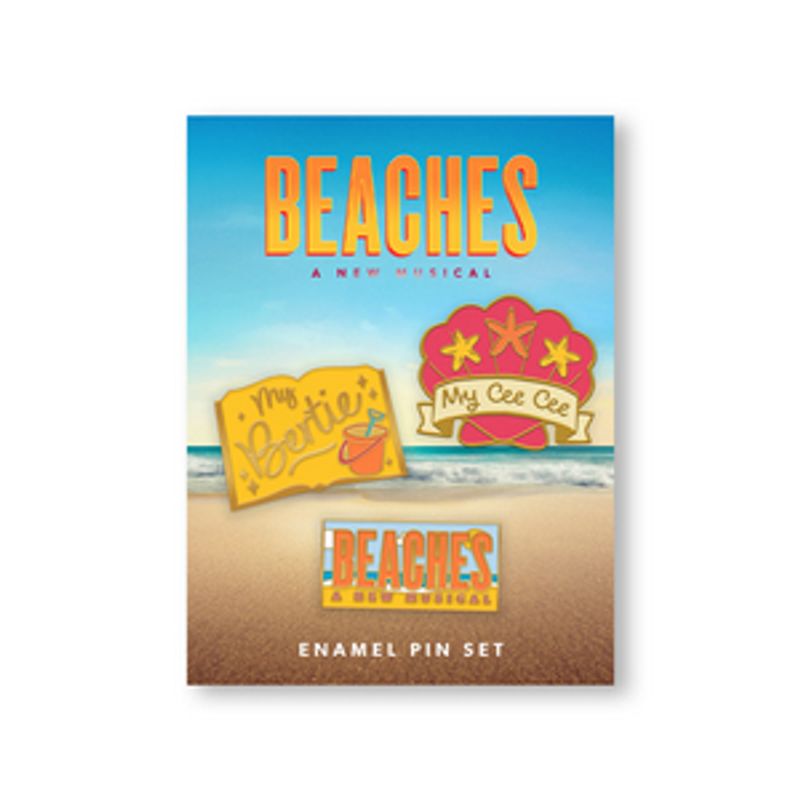 Beaches: A New Musical Pin Set image