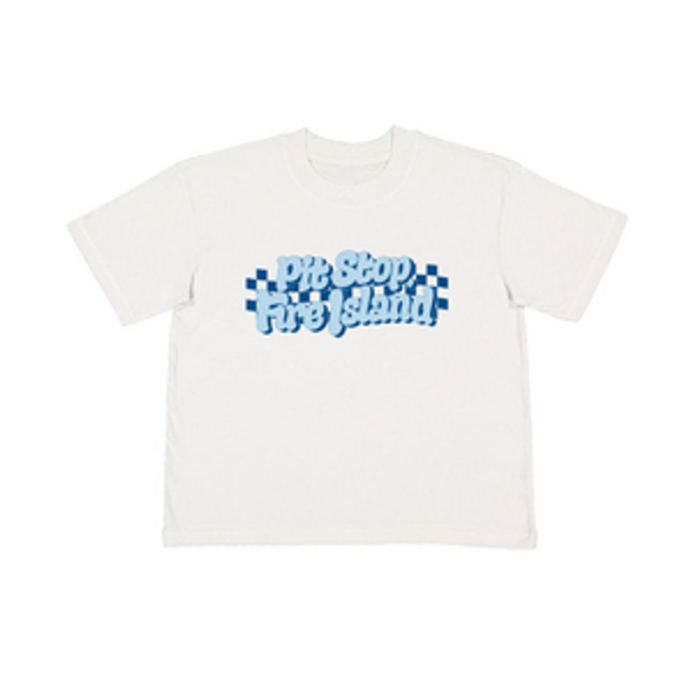 Titanique Fire Island Crop Tee image