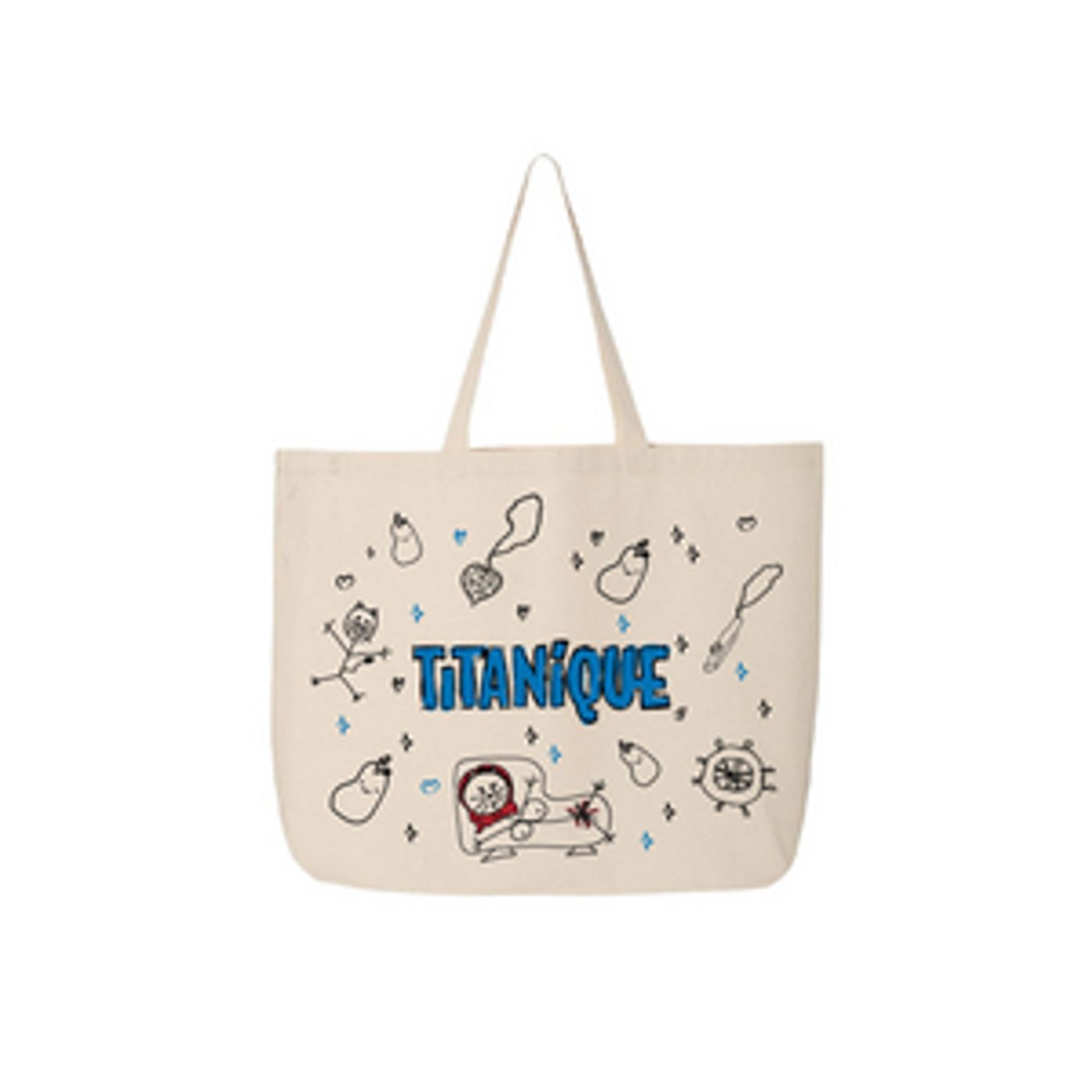 Titanique Jack's Doodles Tote Bag image