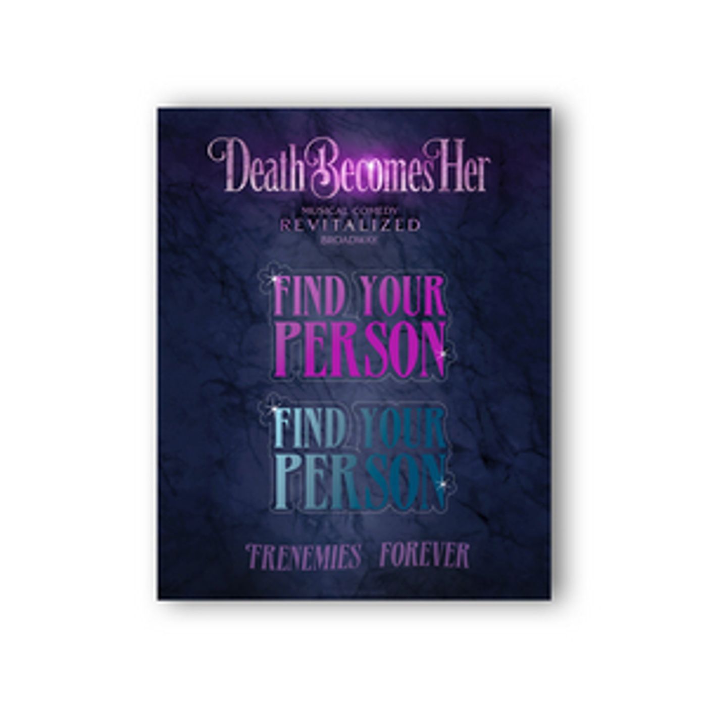 Death Becomes Her Person Sticker Set image