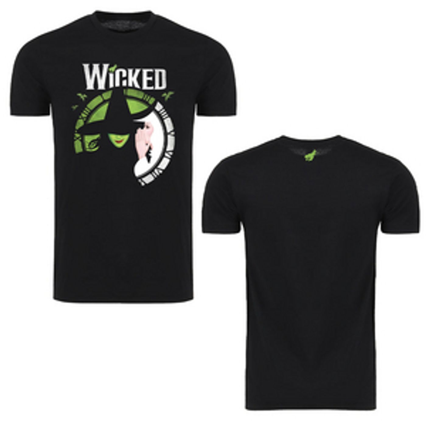Wicked Unisex Distressed Clock Tee image