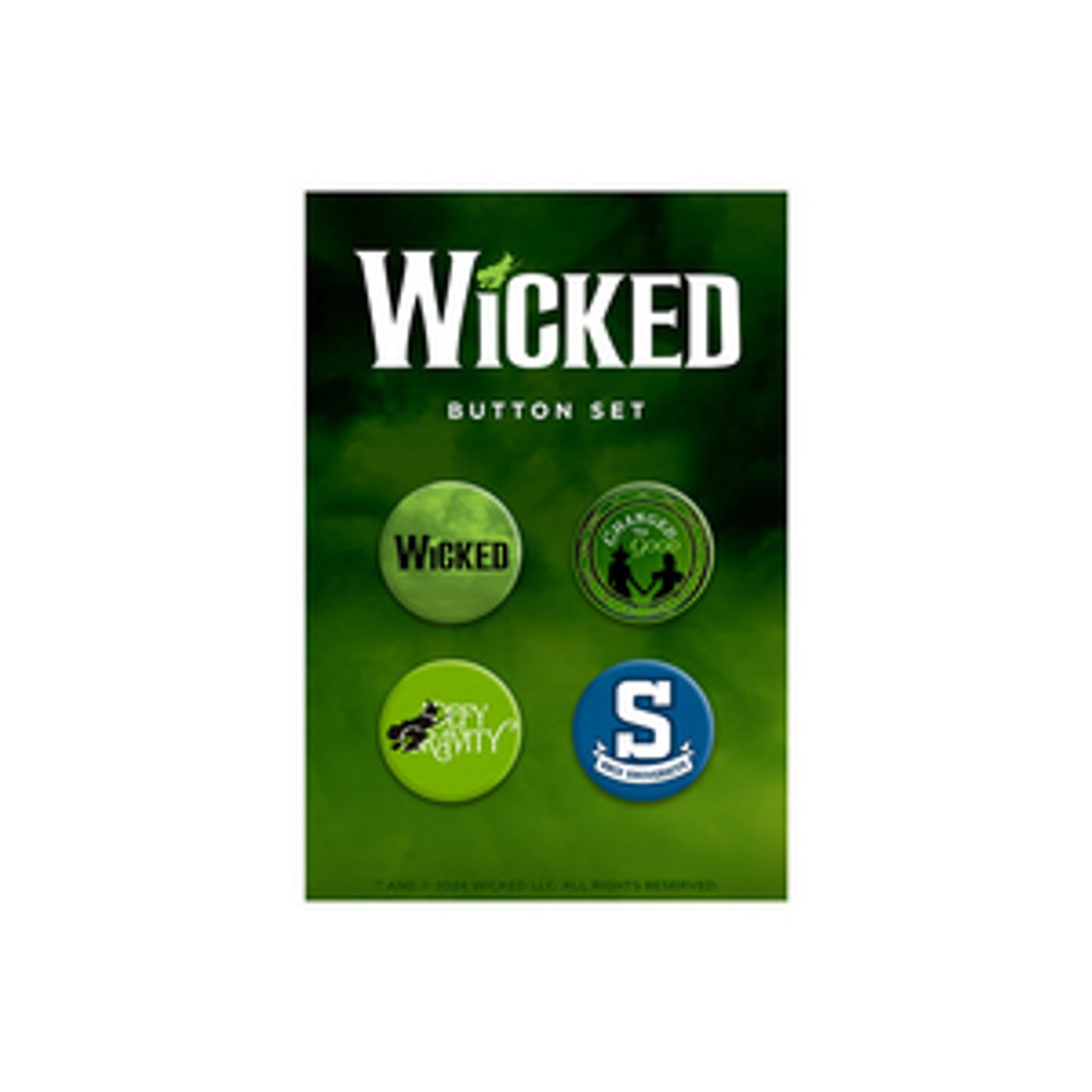 Wicked Green Button Set image