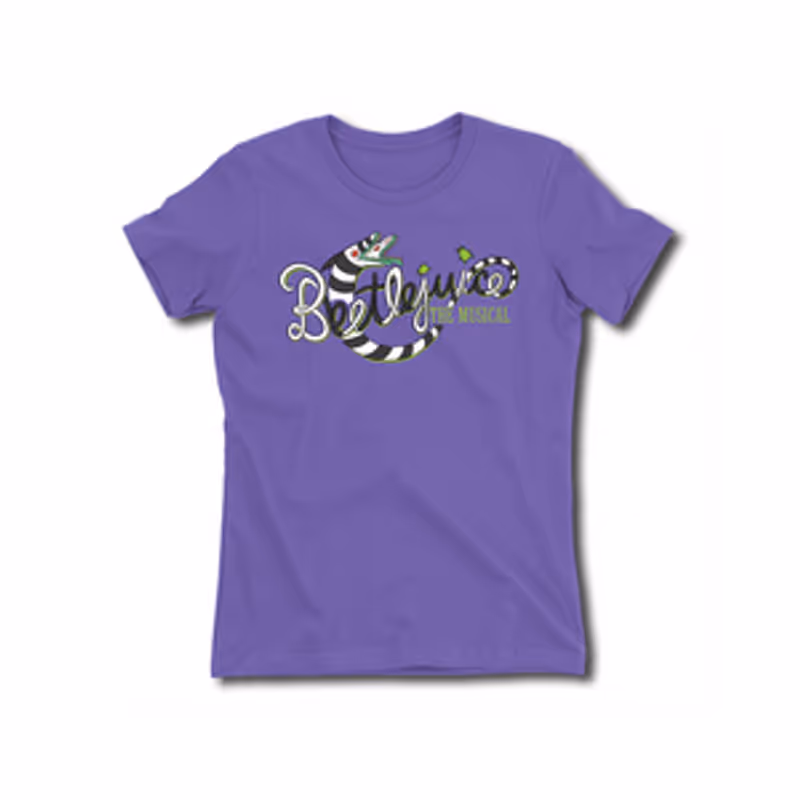 Beetlejuice Fitted Sandworm Tee image
