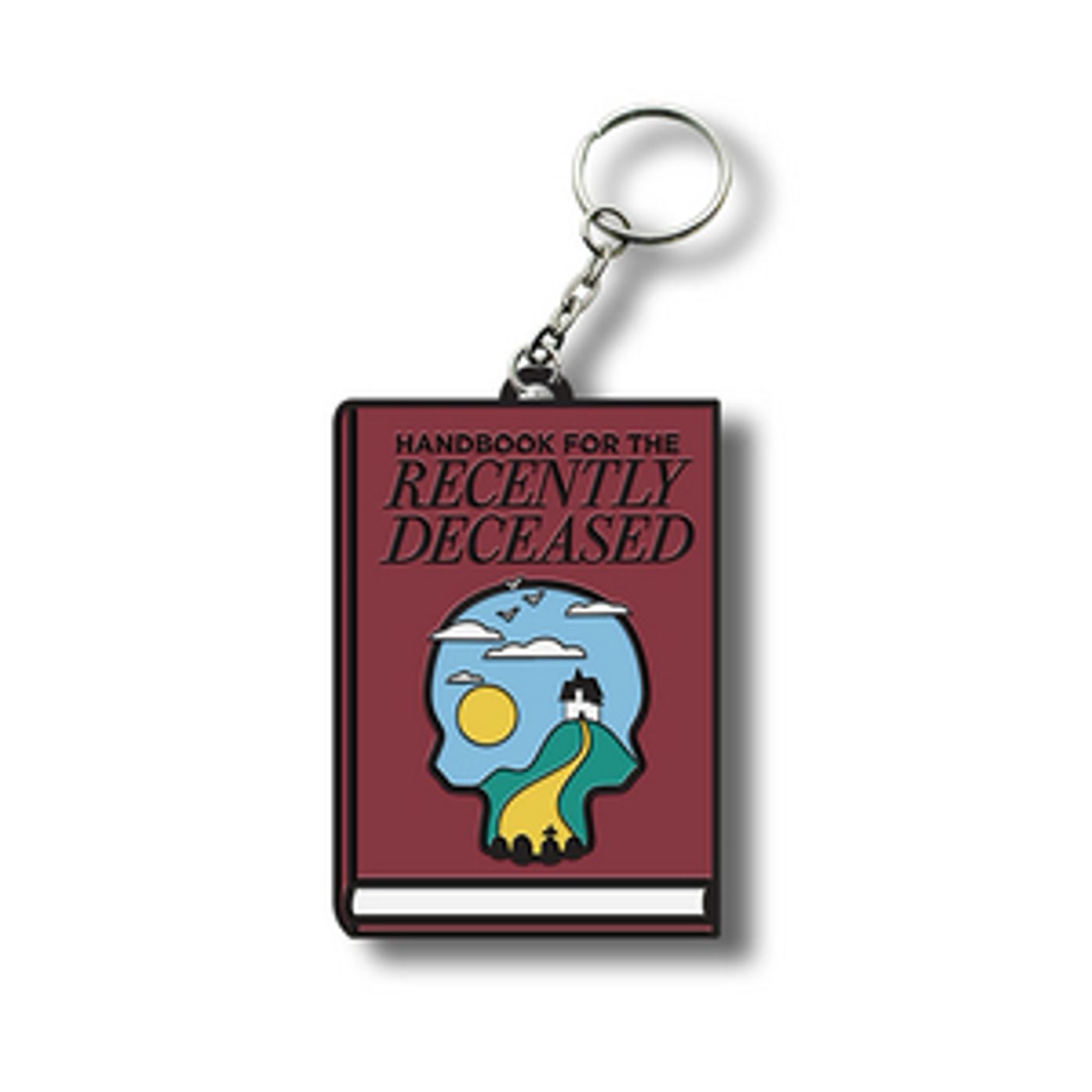 Beetlejuice Recently Deceased Keychain image