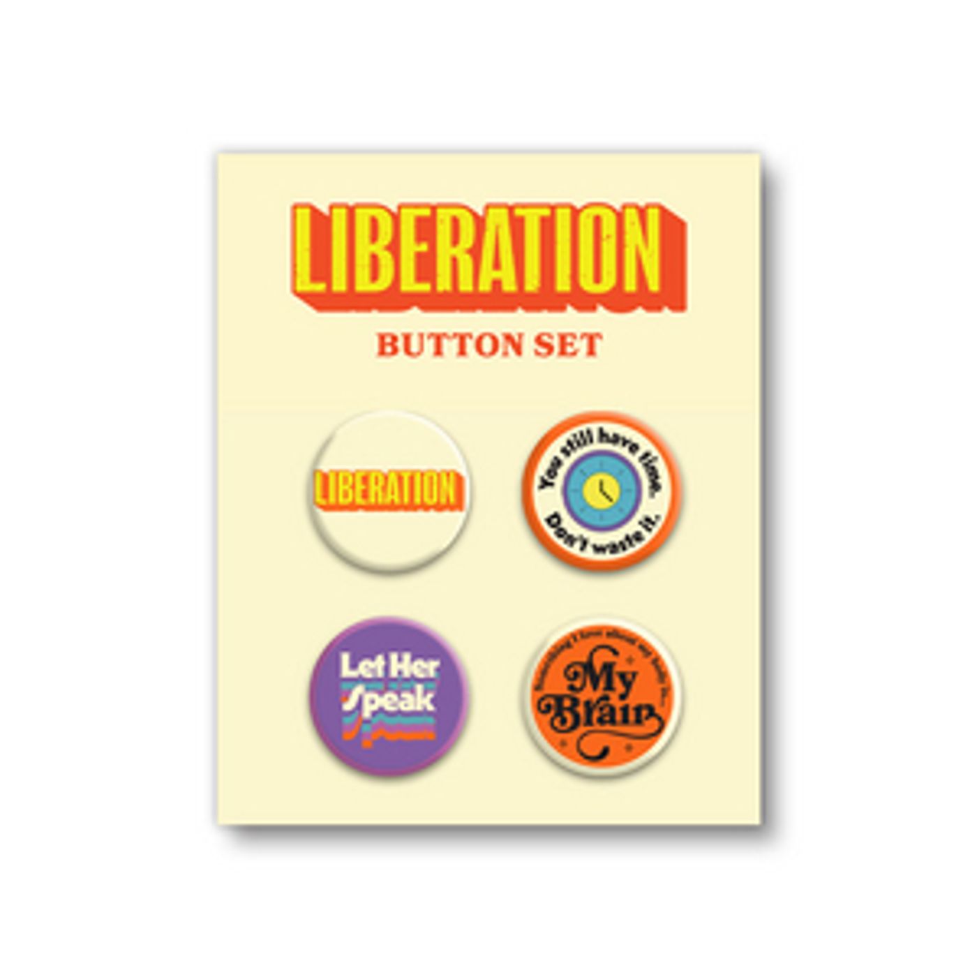 Liberation Button Set image