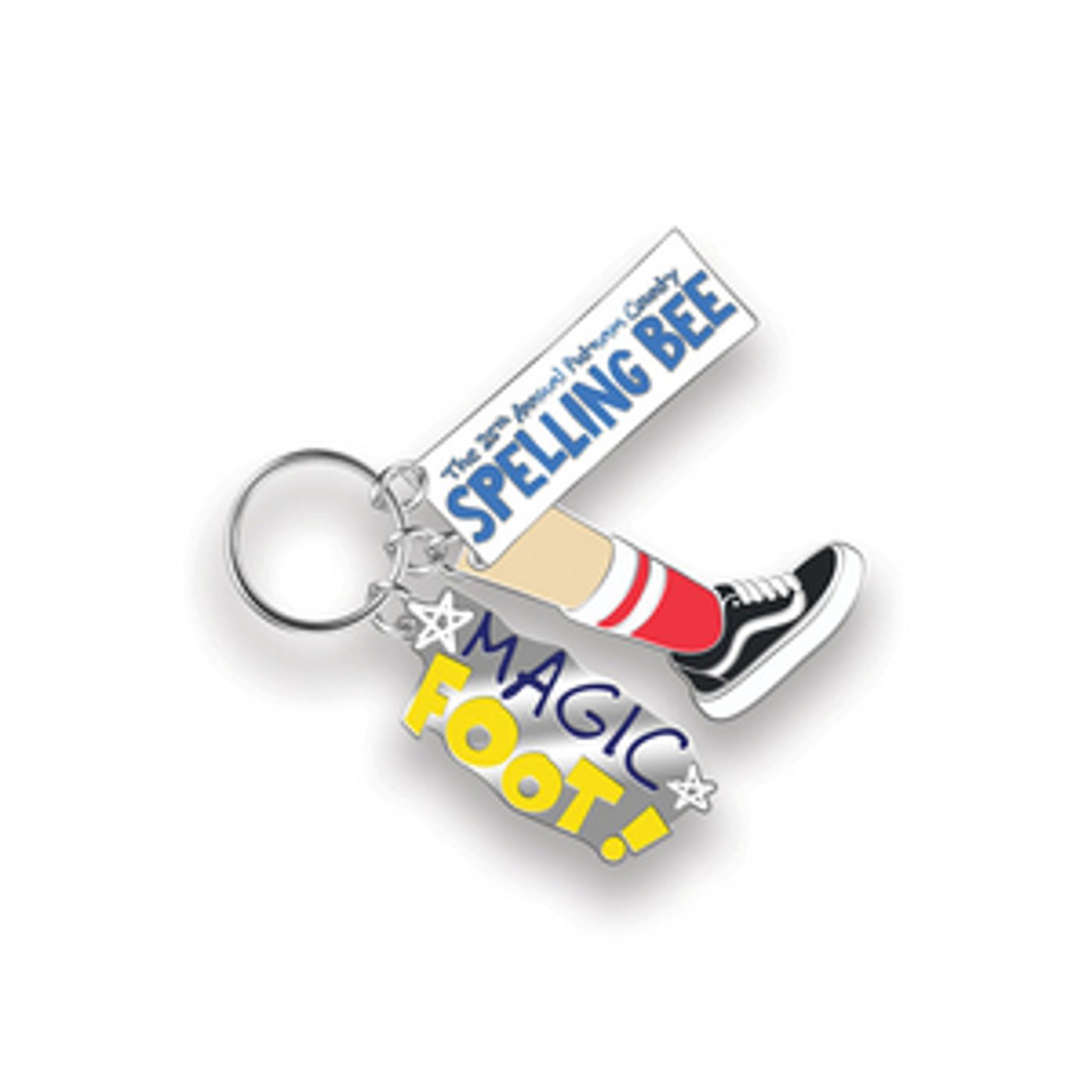 Spelling Bee Magic Foot Keychain image