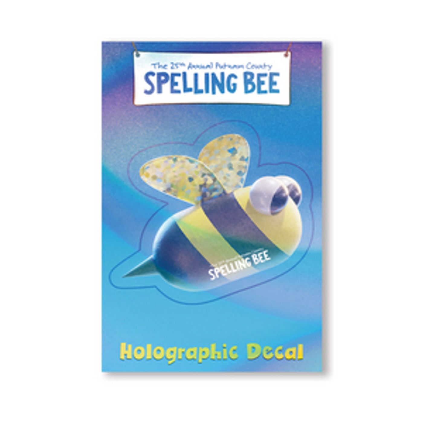 Spelling Bee Bee Decal image