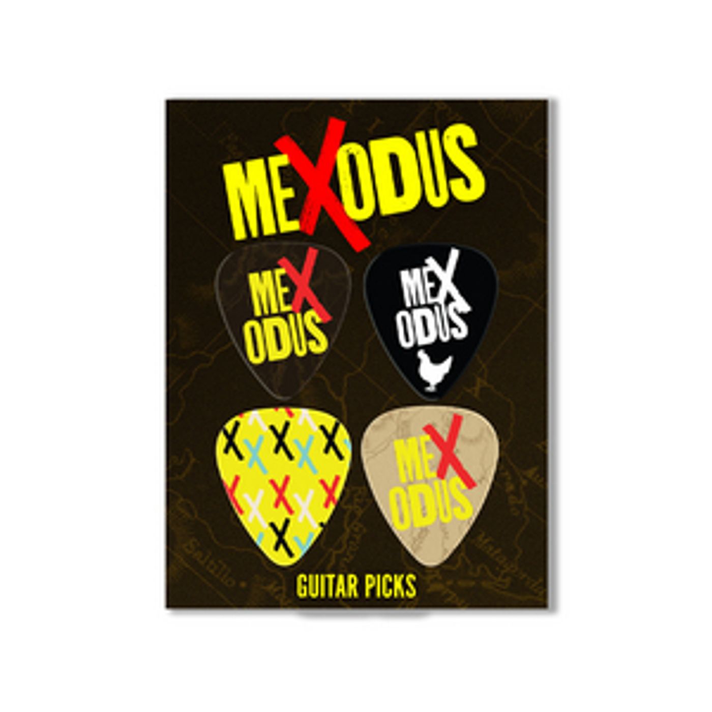 Mexodus Guitar Pick Set image