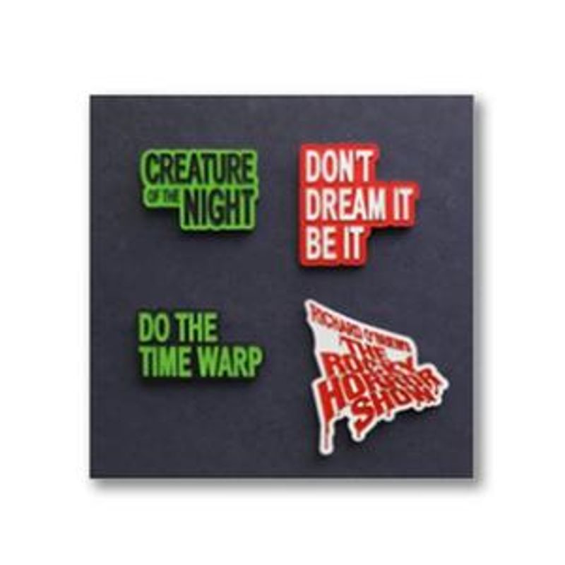 The Rocky Horror Show Quote Pin Set image