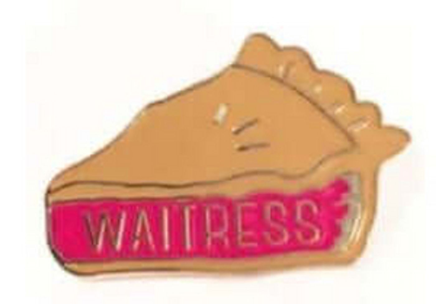 Waitress Lapel Pin image