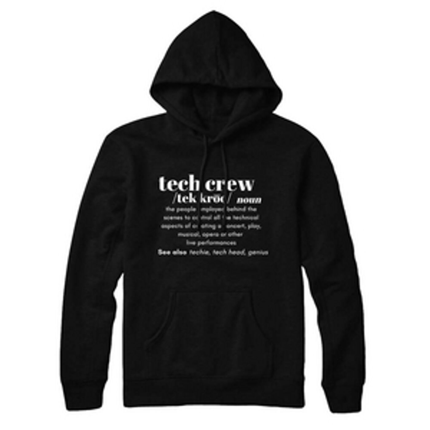 Tech Crew Definition Hoodie image