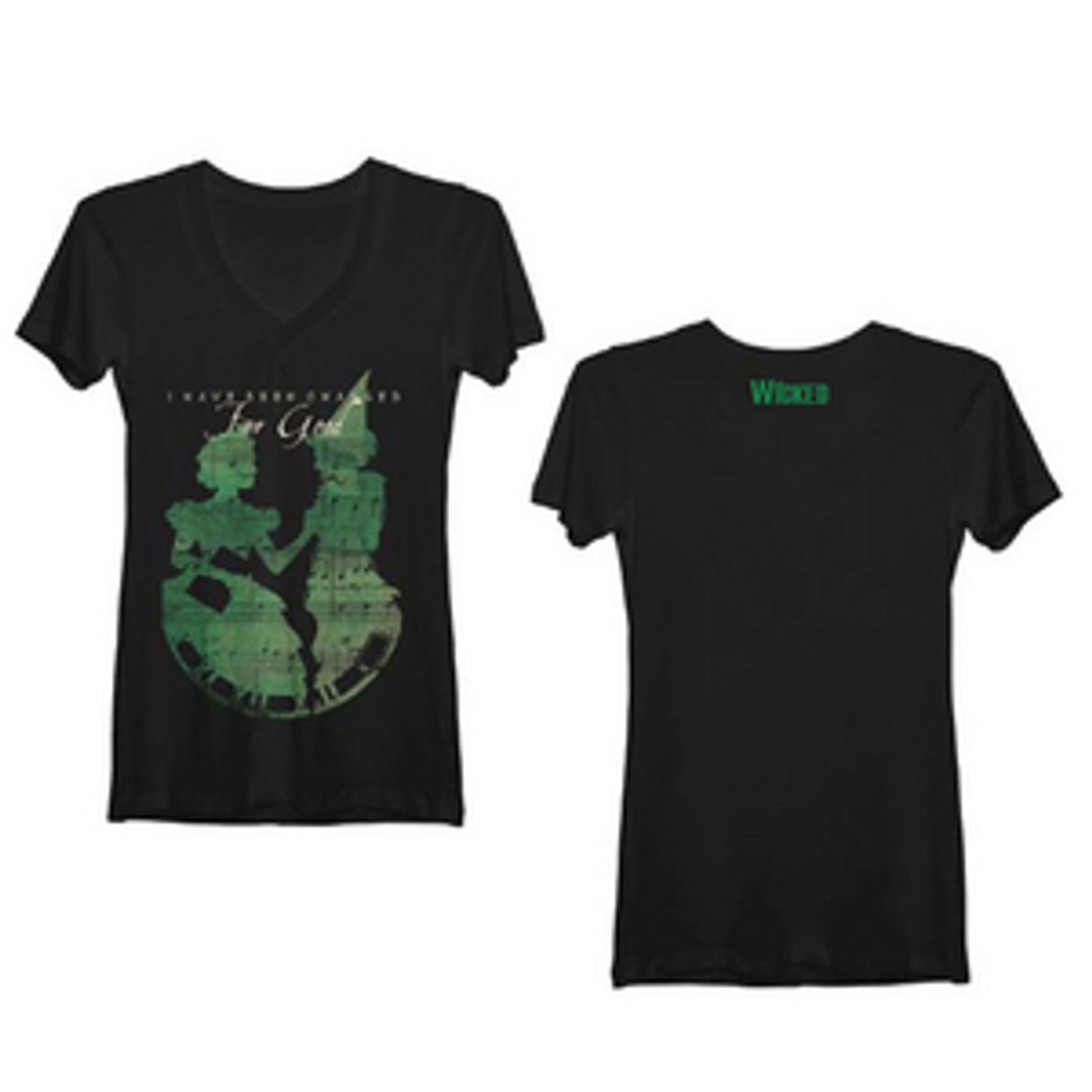 Wicked Women's For Good V-Neck Tee image