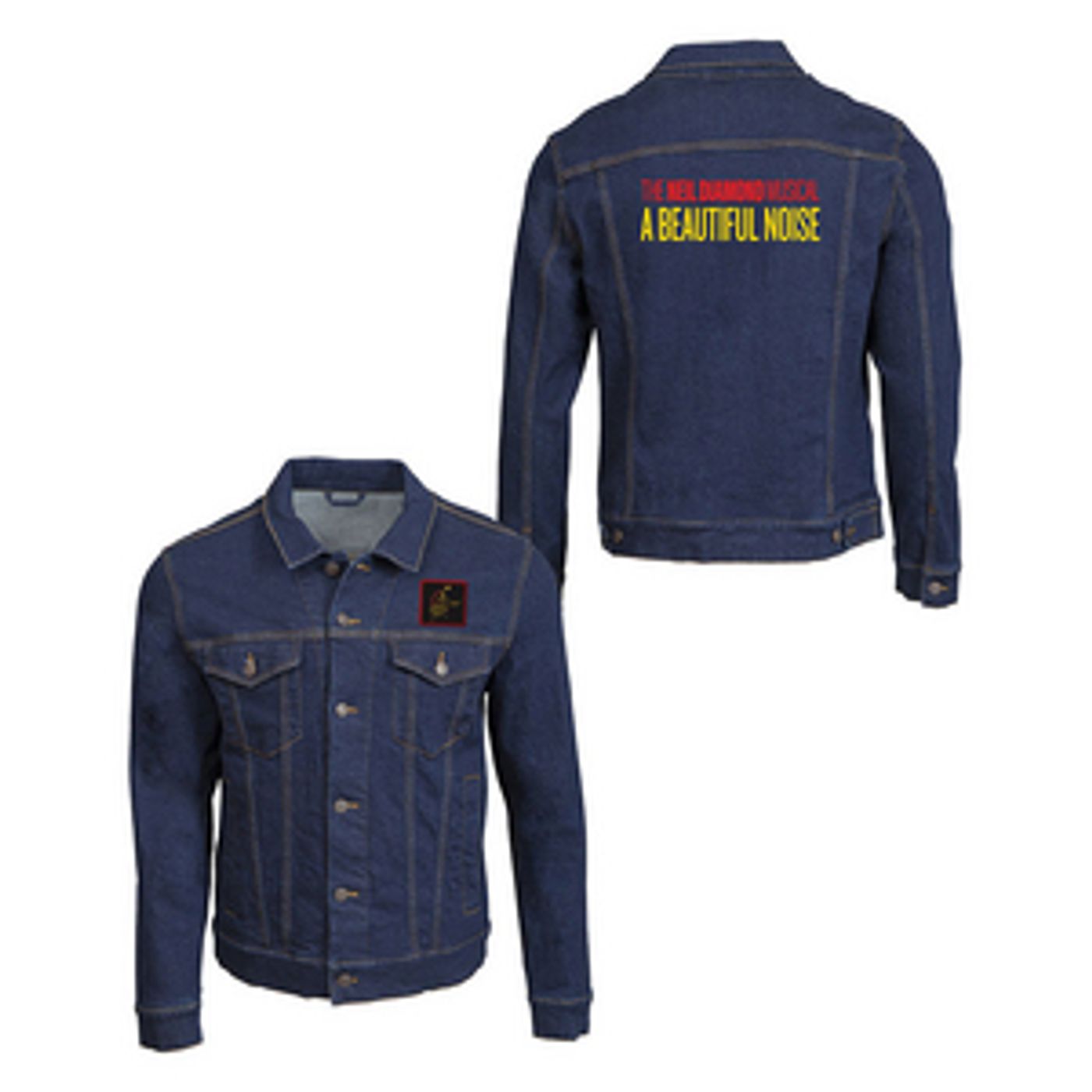 A Beautiful Noise Unisex Logo Jean Jacket image