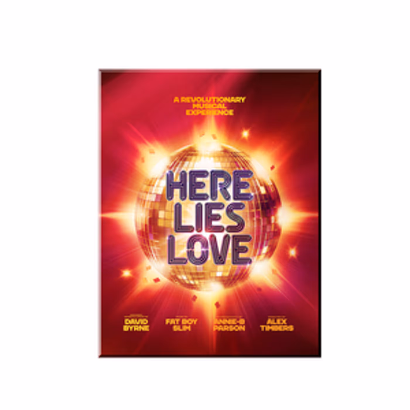Here Lies Love Keyart Magnet image