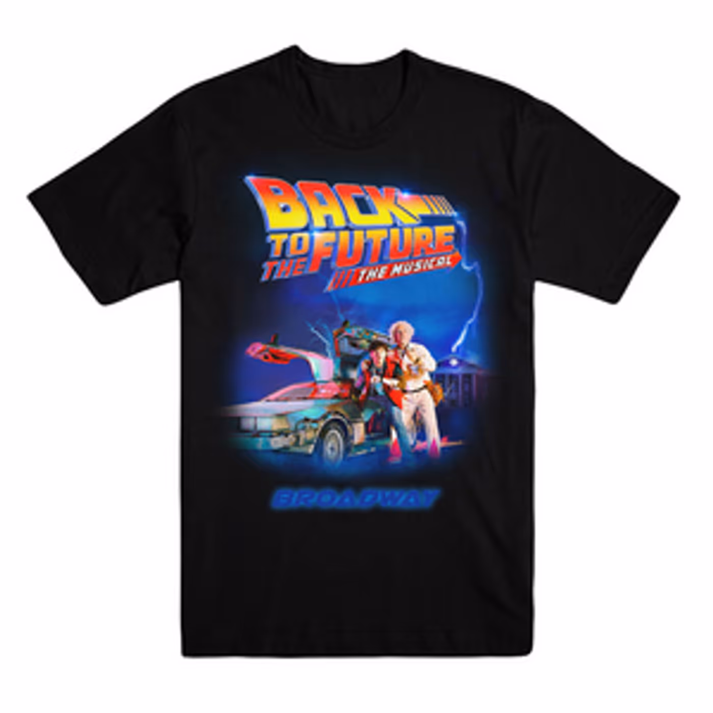 Back to the Future the Musical Broadway Tee image
