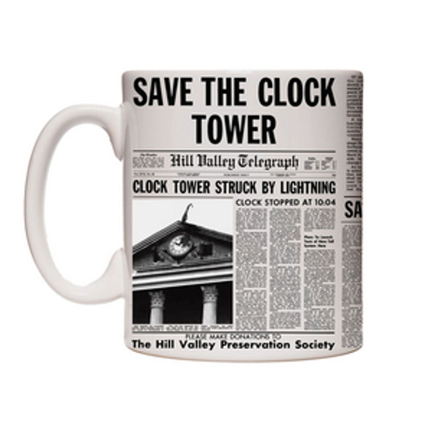 Back to the Future the Musical Clock Tower Mug image