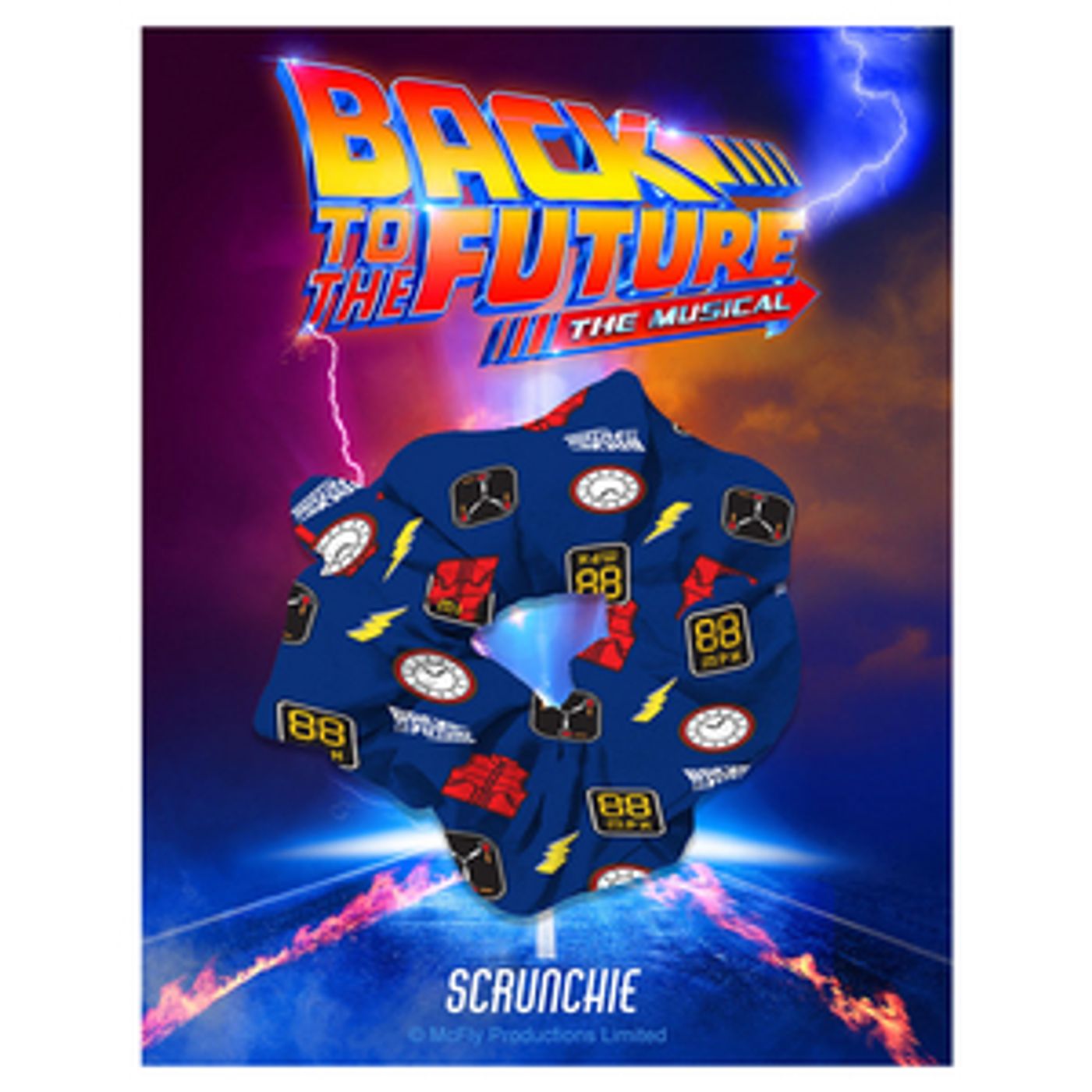 Back to the Future the Musical Scrunchie image