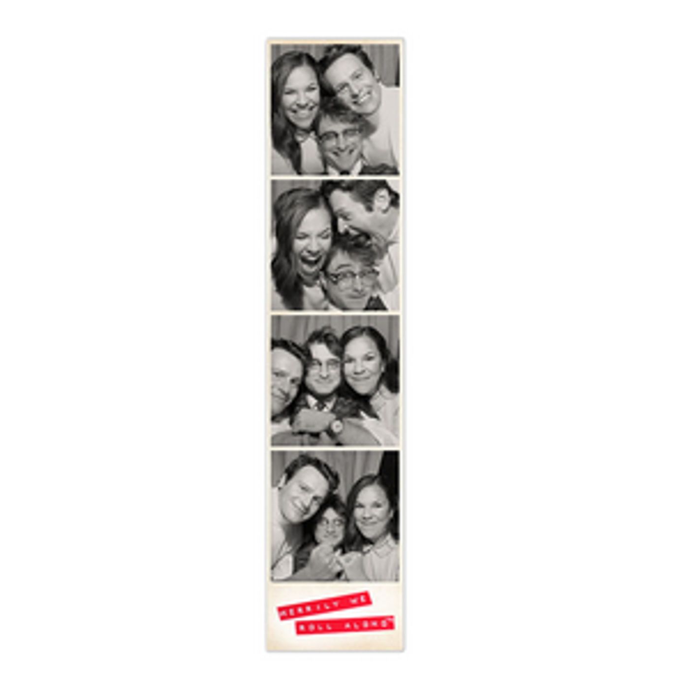 Merrily We Roll Along Photo Strip Magnet image